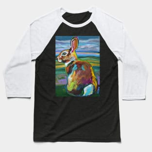 Wild Mountain Rabbit by Robert Phelps Baseball T-Shirt